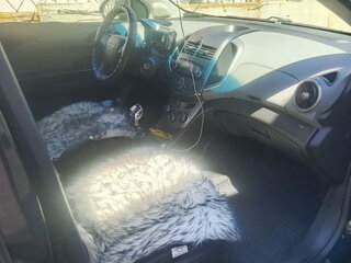 2012 Chevrolet Aveo II, чёрный, 630000 рублей, вид 4