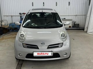2006 Nissan Micra III (K12), серебристый, 580000 рублей, вид 3