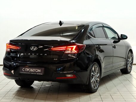 2019 Hyundai Elantra VI (AD) Рестайлинг, чёрный, 1819000 рублей, вид 5