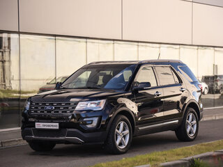 2017 Ford Explorer V Рестайлинг, чёрный, 3199000 рублей, вид 3