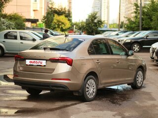 2021 Skoda Rapid II, коричневый, 1900000 рублей, вид 4