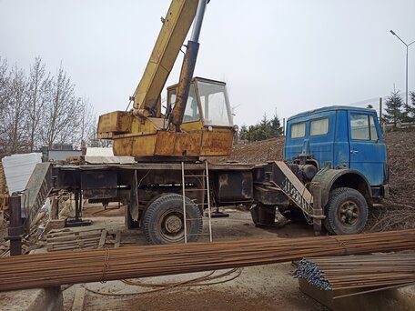 1991 МАЗ Автокраны, синий, 650000 рублей, вид 1