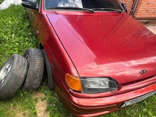 2008 Lada (ВАЗ) 2115, красный, 150000 рублей, вид 2