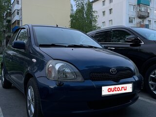 1999 Toyota Vitz I (P10), синий, 300000 рублей, вид 1