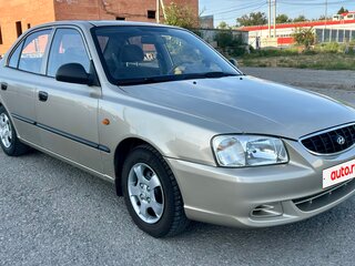 2005 Hyundai Accent ТагАЗ II, бежевый, 440000 рублей, вид 3