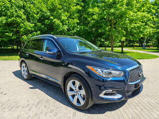 2019 Infiniti QX60 I Рестайлинг, синий, 3350000 рублей, вид 1