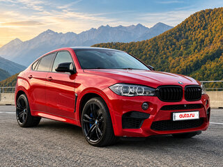 2016 BMW X6 M II (F86), красный, 4490000 рублей, вид 4