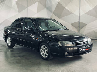 2008 Kia Spectra I Рестайлинг 2, чёрный, 370000 рублей, вид 3