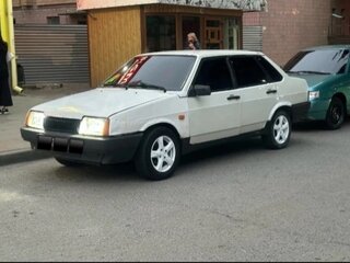 1997 Lada (ВАЗ) 21099, белый, 45000 рублей, вид 2