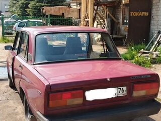 2003 Lada (ВАЗ) 2107, пурпурный, 100000 рублей, вид 4
