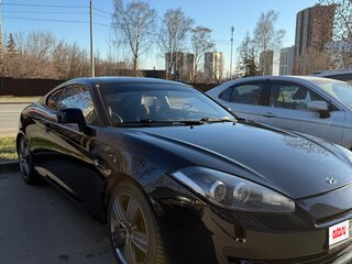 2007 Hyundai Coupe II (GK) Рестайлинг, чёрный, 750000 рублей, вид 3
