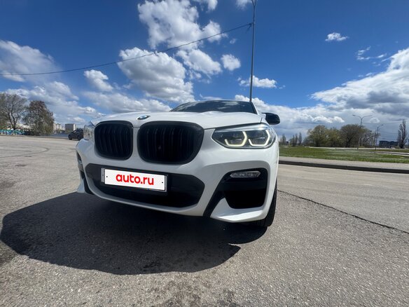 2018 BMW X4 20d II (G02), белый, 3750000 рублей - вид 1