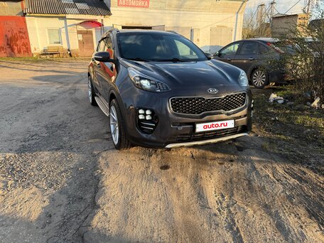 2017 Kia Sportage IV, серый, 1350000 рублей, вид 2