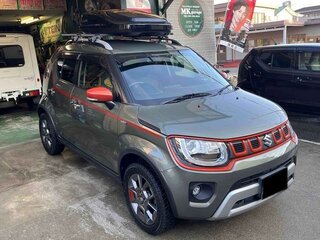 2023 Suzuki Ignis III Рестайлинг, зелёный, 890000 рублей, вид 3