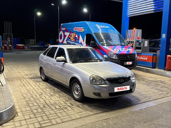 2012 Lada (ВАЗ) Priora I, серебристый, 290000 рублей