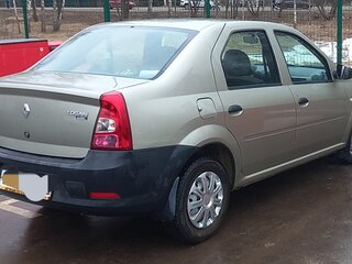 2013 Renault Logan I Рестайлинг, бежевый, 369000 рублей, вид 4