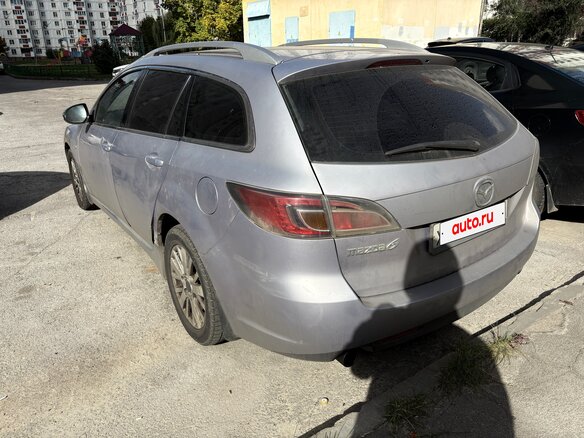 2008 Mazda 6 II (GH), серебристый, 630000 рублей - вид 3