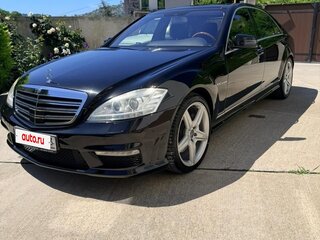 2007 Mercedes-Benz S-Класс 550 Long V (W221), чёрный, 1400000 рублей, вид 1