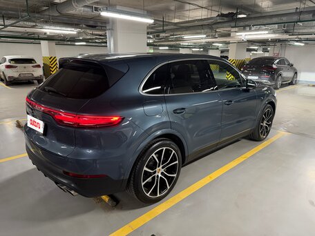 2018 Porsche Cayenne S III, голубой, 8500000 рублей, вид 4