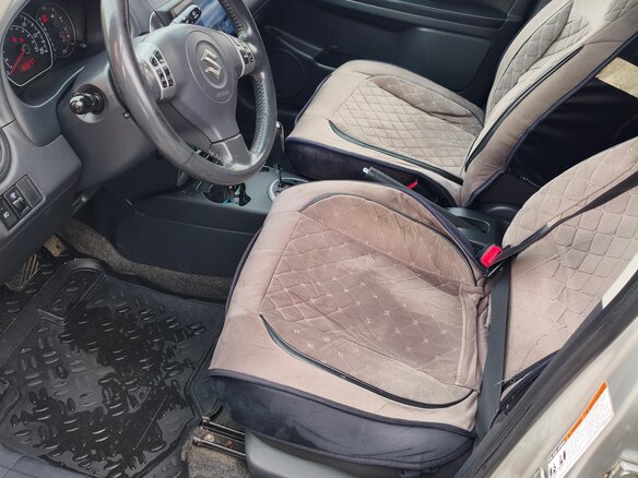 2008 Suzuki SX4 I (Classic), серый, 820000 рублей - вид 4