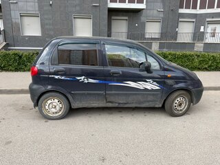 2008 Daewoo Matiz I Рестайлинг, синий, 125000 рублей, вид 4