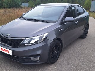2017 Kia Rio III Рестайлинг, серый, 1000000 рублей, вид 1
