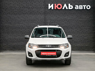 2016 Lada (ВАЗ) Kalina Cross II, белый, 600000 рублей, вид 2