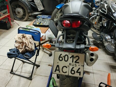 2012 Yamaha FZ8, серый, 750000 рублей, вид 3