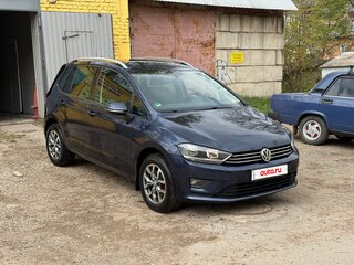 2016 Volkswagen Golf Sportsvan I, синий, 1500000 рублей, вид 4