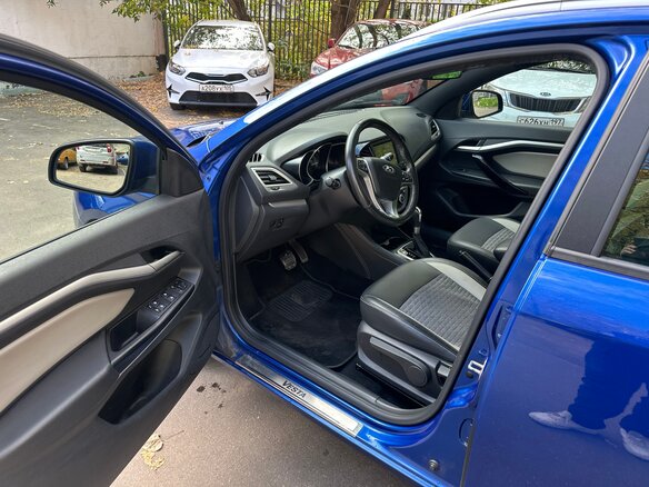 2021 Lada (ВАЗ) Vesta SW I, синий, 1300000 рублей - вид 8