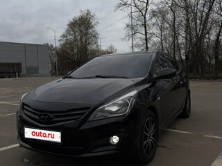 2014 Hyundai Solaris I, чёрный, 800000 рублей, вид 1