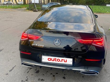 2019 Mercedes-Benz CLA 200 II (C118, X118), чёрный, 3220000 рублей, вид 3