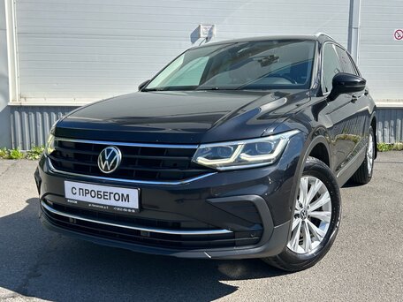 2020 Volkswagen Tiguan II Рестайлинг, чёрный, 2845000 рублей, вид 1