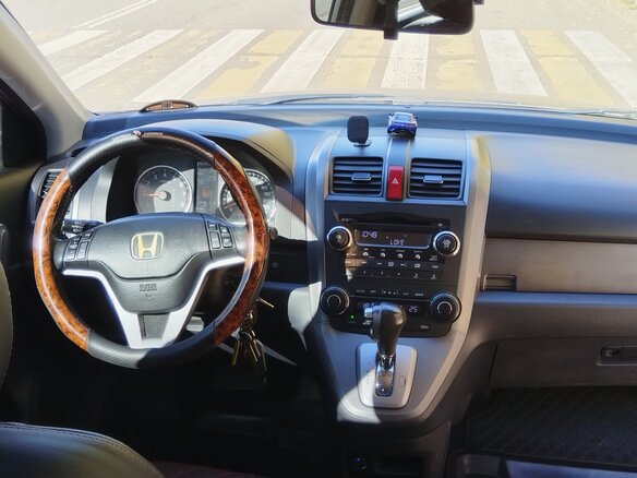 2008 Honda CR-V III, серебристый, 1100000 рублей - вид 8