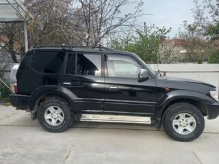 1998 Toyota Land Cruiser Prado 90 Series, чёрный, 1100000 рублей, вид 4
