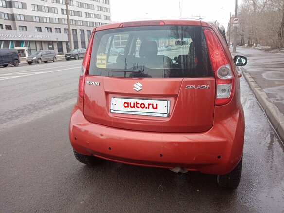 2009 Suzuki Splash I, оранжевый, 639000 рублей - вид 5