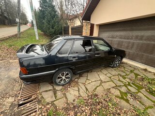 2008 Lada (ВАЗ) 2115, чёрный, 140000 рублей, вид 3