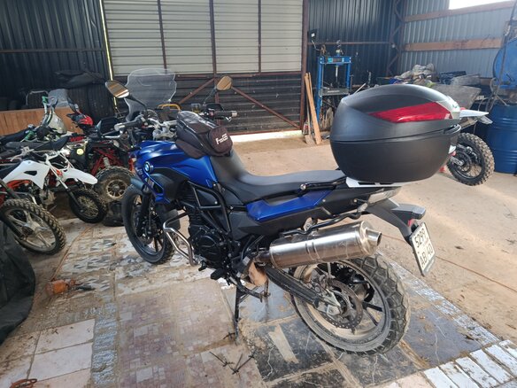 2015 BMW F 700 GS, синий, 750000 рублей - вид 6