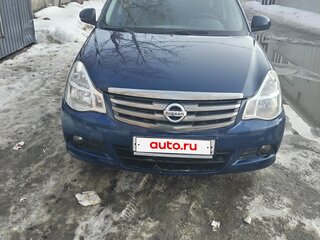 2014 Nissan Almera III (G15), синий, 680000 рублей, вид 1