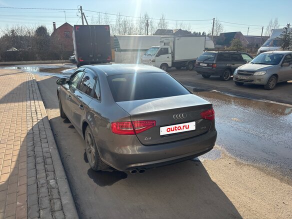2014 Audi A4 IV (B8) Рестайлинг, серый, 920000 рублей - вид 2