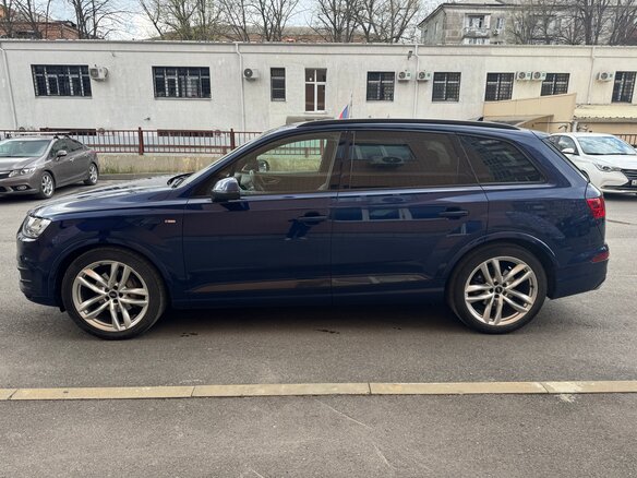 2019 Audi Q7 II (4M), синий, 4400000 рублей - вид 7
