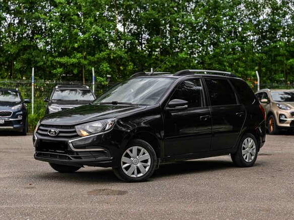 2021 Lada (ВАЗ) Granta I Рестайлинг, чёрный