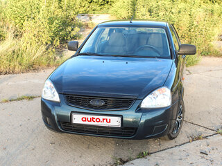 2013 Lada (ВАЗ) Priora I Рестайлинг, зелёный, 450000 рублей, вид 1