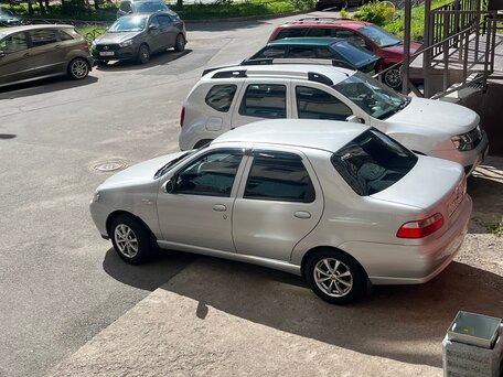 2011 Fiat Albea I Рестайлинг, серый, 350000 рублей, вид 4