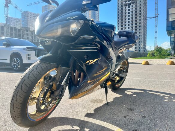 2008 Yamaha YZF-R1, чёрный, 650000 рублей - вид 7