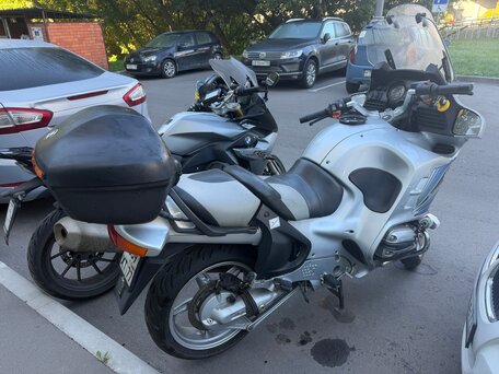 2002 BMW R 1150 RT, серебристый, 400000 рублей, вид 3
