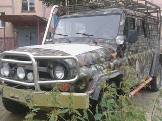 2000 УАЗ 3159, серебристый, 600000 рублей, вид 1