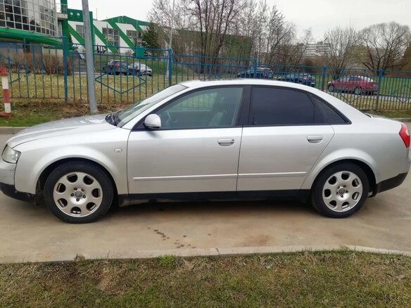 2002 Audi A4 II (B6), серебристый, 460000 рублей - вид 7