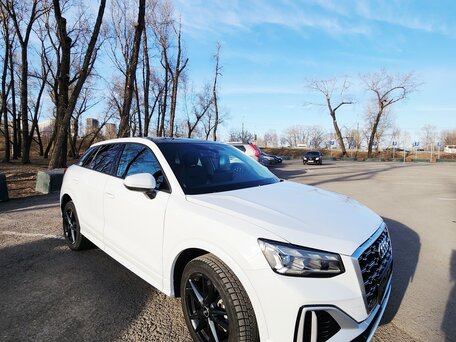2023 Audi Q2 L 35 TFSI I Рестайлинг, белый, 1800000 рублей, вид 3