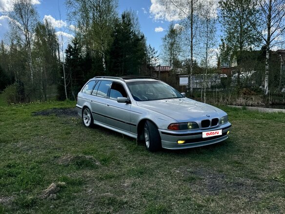 1998 BMW 5 серии 523i IV (E39), серебристый, 470000 рублей